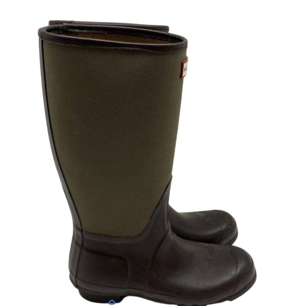 Vintage Hunter Original Tall Boots Women’s Size 7 | Discontinued Olive Green - Picture 5 of 6